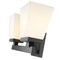 Z-Lite Astor 2 Light Vanity, Matte Black & Etched Opal 1937-2V-MB - alternate 7